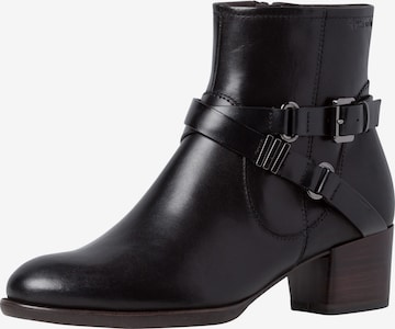 TAMARIS Ankle boots in Black: front