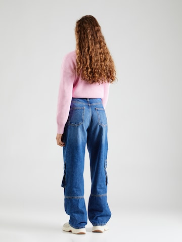 regular Jeans cargo 'Leni' di HUGO Blue in blu