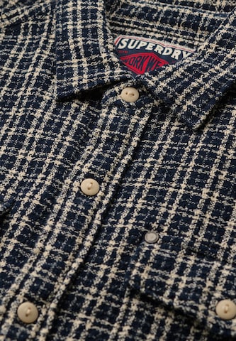 Veste mi-saison Superdry en bleu