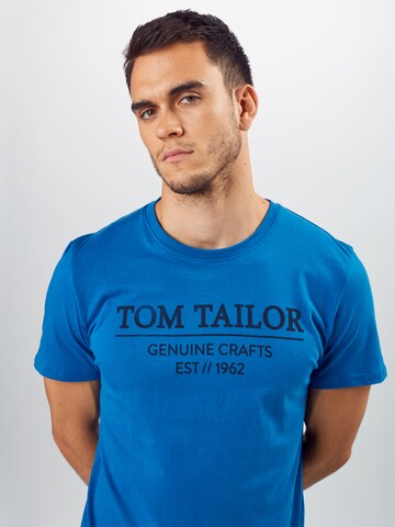 TOM TAILOR Regular fit Shirt in Blauw