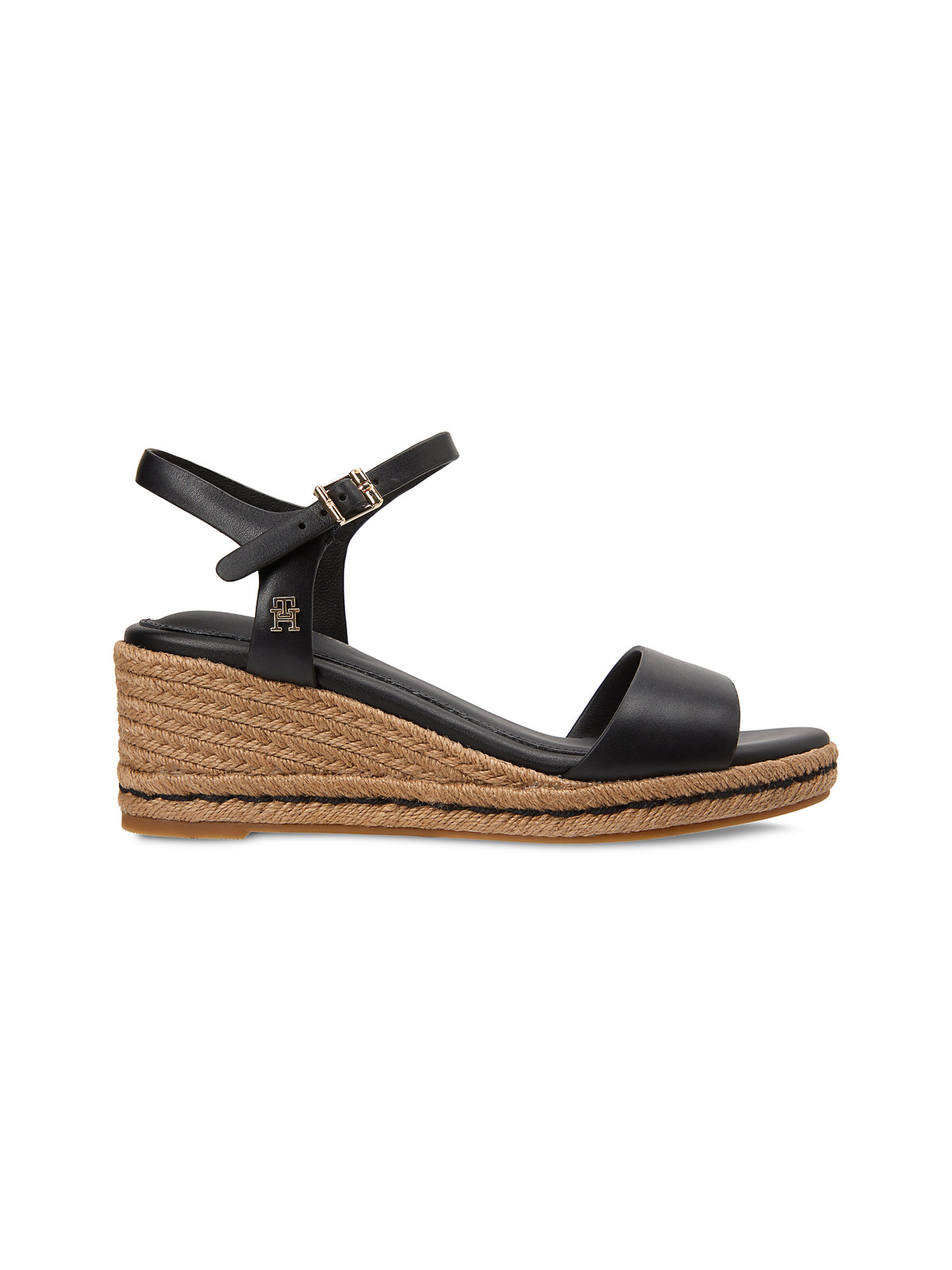 Sandales à lanières TOMMY HILFIGER en noir