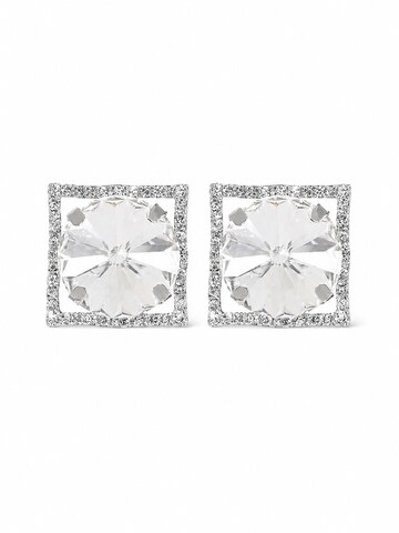 RteRme - Pendientes 'Kyla' en plata: frente