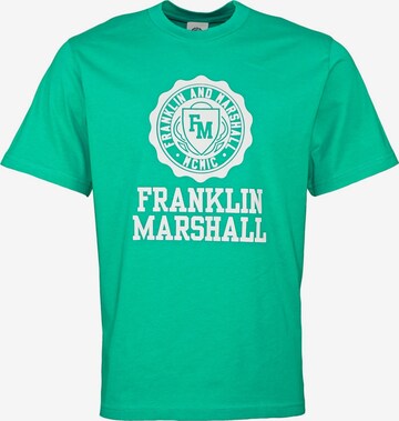 FRANKLIN & MARSHALL T-Shirt in Grün: predná strana