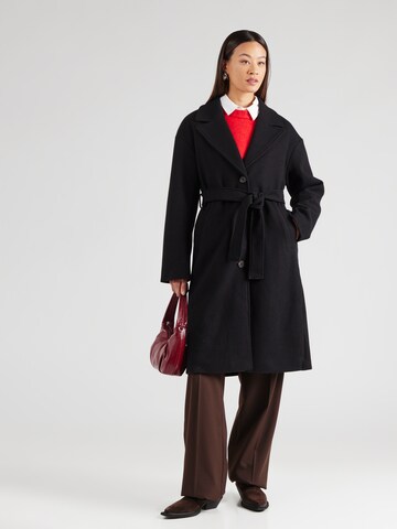 Manteau mi-saison VILA en noir : devant