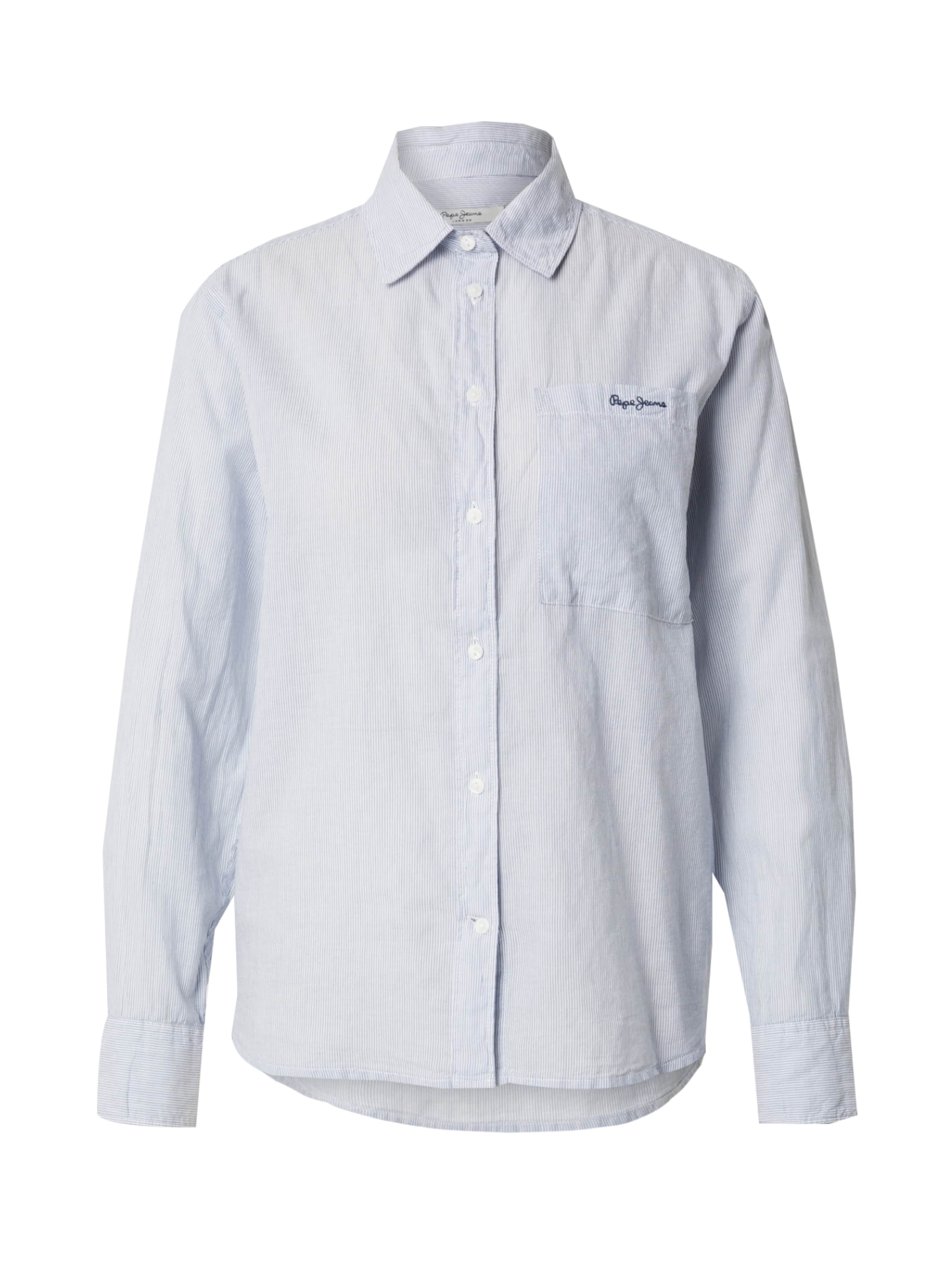 Pepe Jeans Pusero 'GILDA' värissä vaaleansininen / valkoinen, Tuotenäkymä