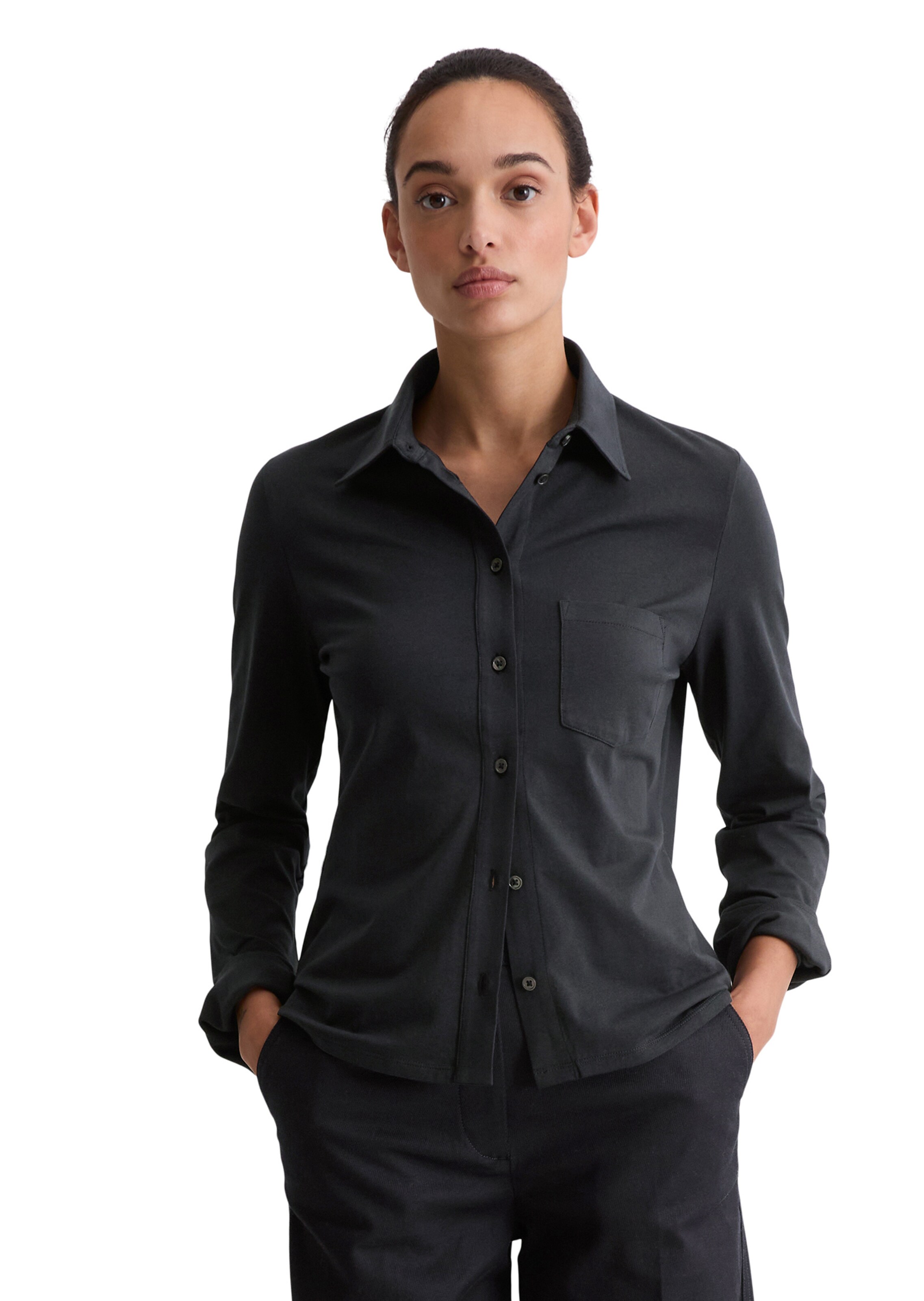 Marc O'Polo Blouse in Blue: front