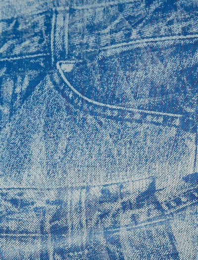 Koton Top in de kleur Blauw / Wolwit, Productweergave