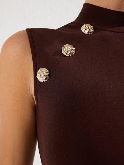 Palaidinė be rankovių iš Trendyol, spalva – šokolado spalva, Prekių apžvalga