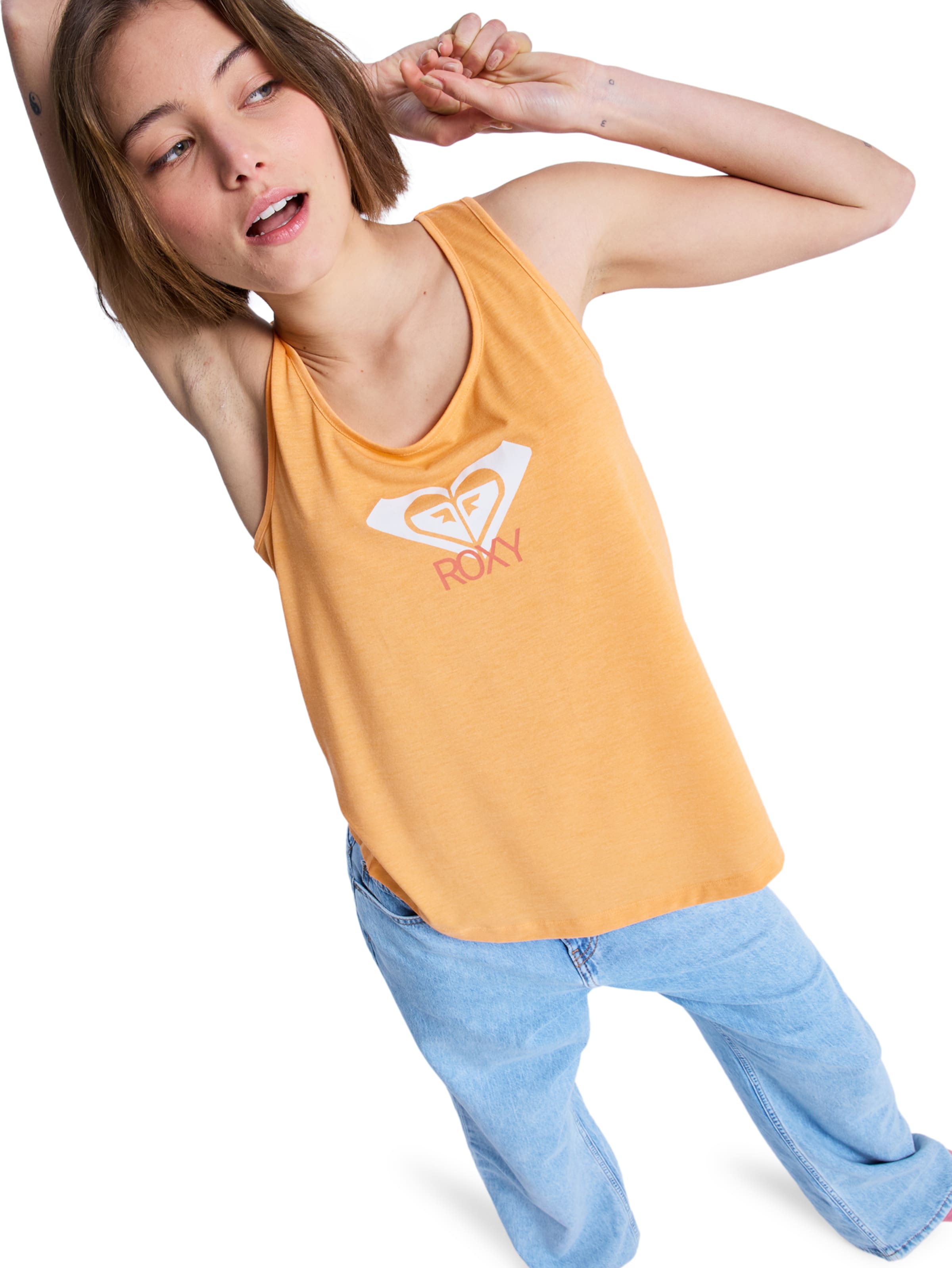 ROXY Top 'Surfclassic' in Orange: front