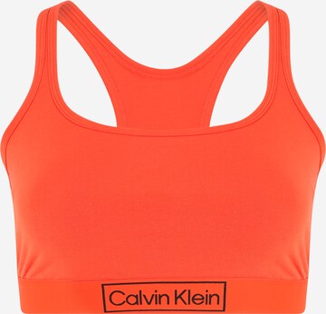 Calvin Klein Underwear Plus Rintaliivi värissä oranssi: edessä