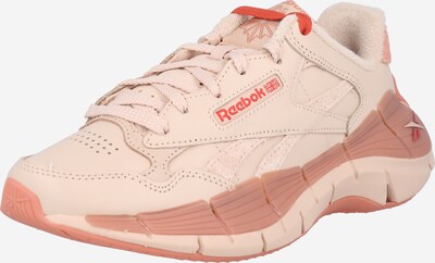 Reebok Classics Niske tenisice 'Zig Kinetica 2.5 Plus' u bež / ciglasto crvena / prljavo roza, Pregled proizvoda