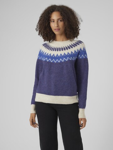 VERO MODA Pullover 'SIMONE' i blå: forside