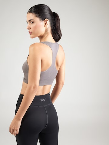 Hummel Korzetová Sportovní podprsenka 'Tif' – šedá