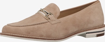 ARA Classic Flats in Beige: front