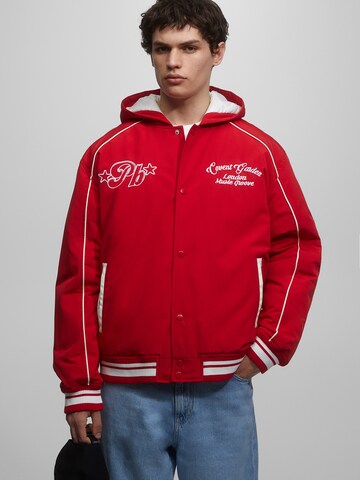 Pull&Bear Jacke in Rot: Vorderseite