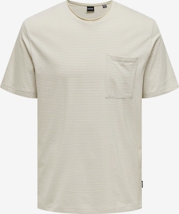 Only & Sons - Camiseta 'Bale' en blanco: frente