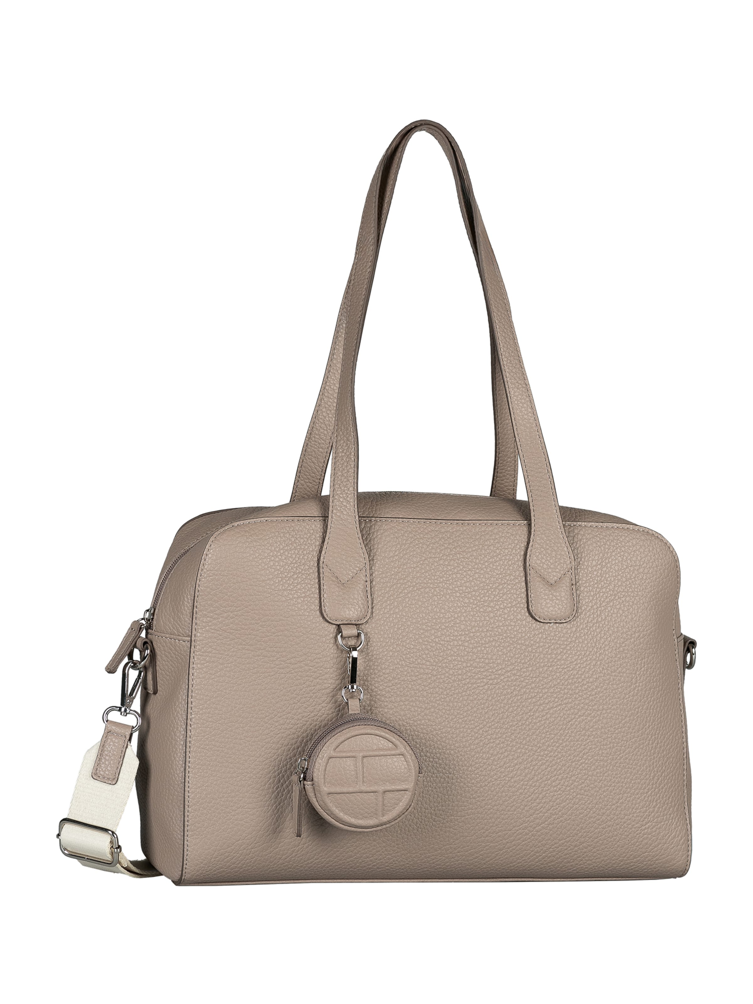 TOM TAILOR - Bolso de mano 'Rima' en gris: frente