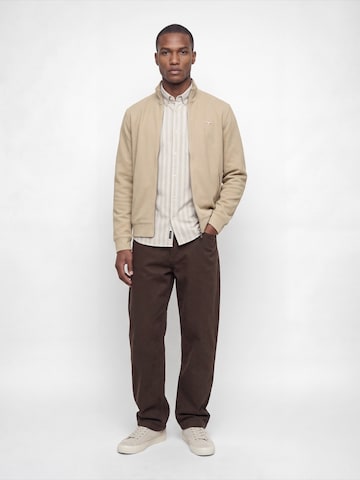 Jack & Jones Premium Tepláková bunda 'JPRBLUALVES' - Sivá