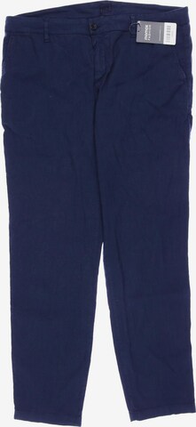 120% Lino Stoffhose M in Blau: predná strana