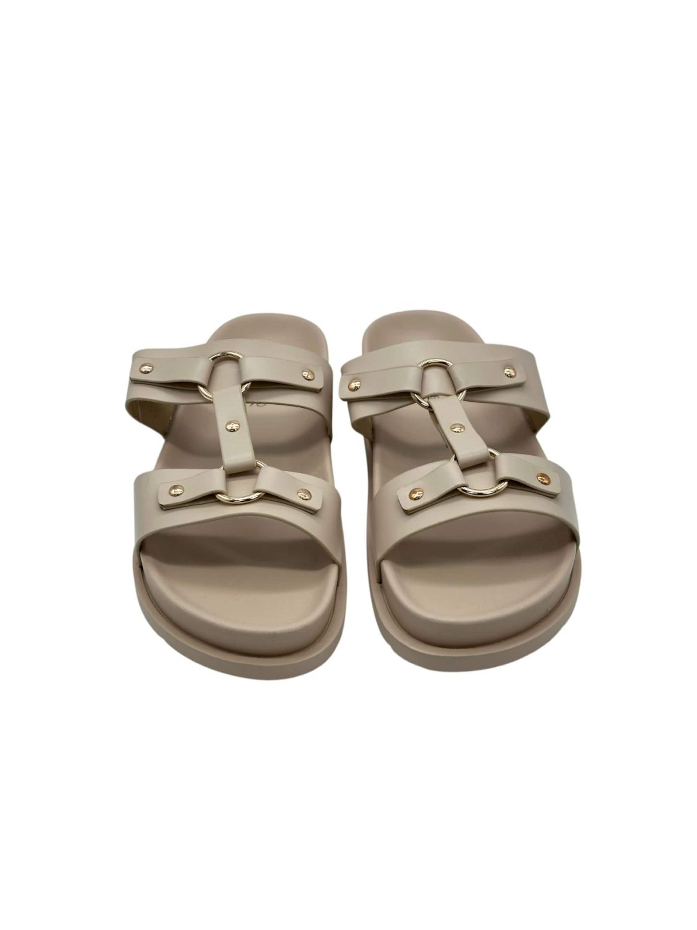 Nowaland Mules in Beige