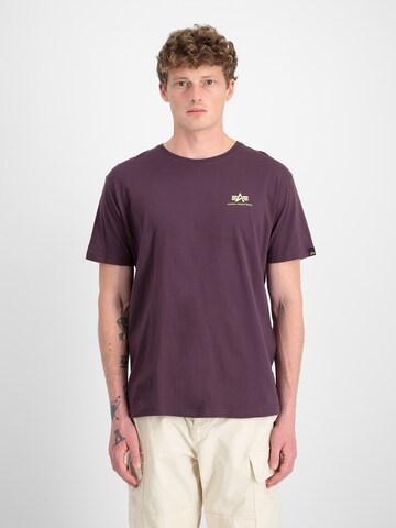 ALPHA INDUSTRIES - Camiseta en lila: frente