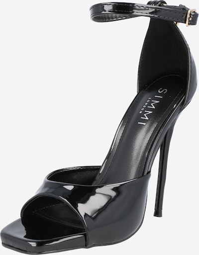 Simmi London Sandale 'INKRA' in schwarz, Produktansicht