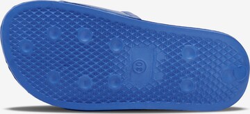 Hummel Badeschuh  POOL SLIDE' in Blau