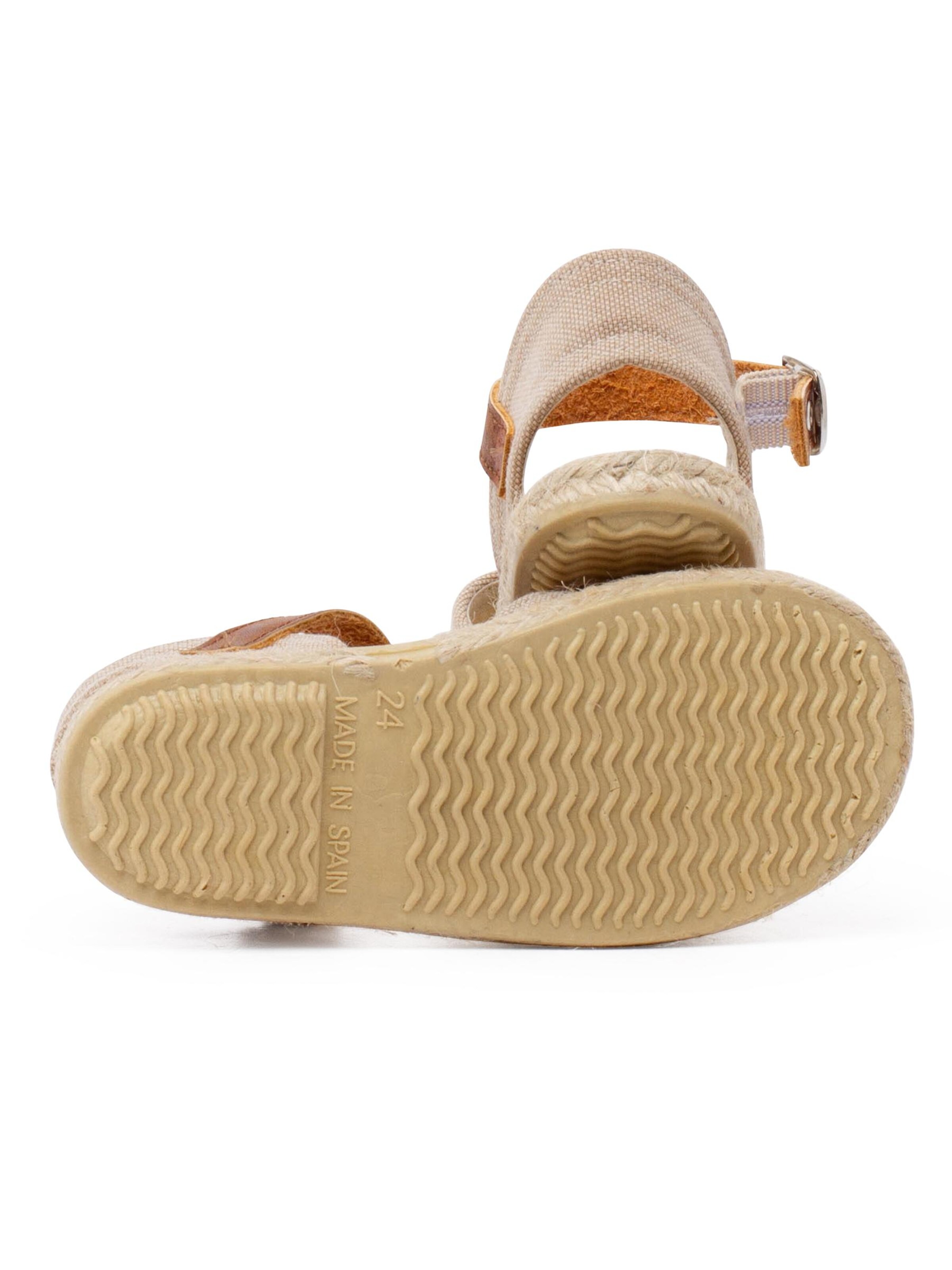 Sandales Pisamonas en beige