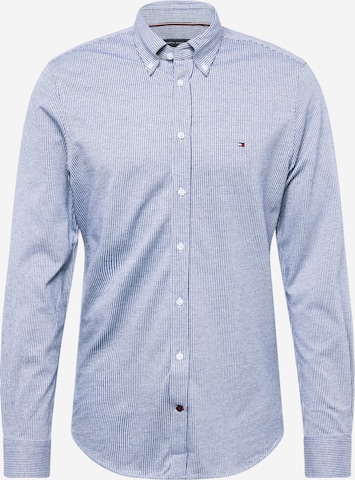 TOMMY HILFIGER Regular Fit Hemd in Blau: predná strana