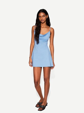 Bershka Dress in Blue