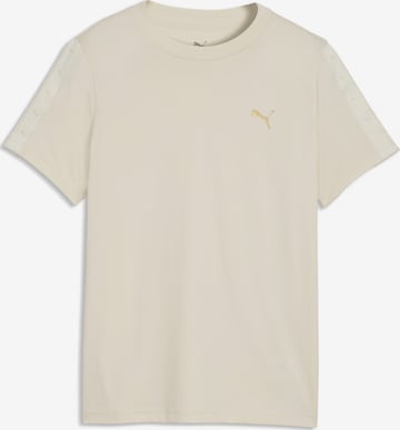 T-Shirt fonctionnel PUMA en beige : devant