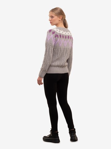 LUHTA Pullover 'Haviokoski' in Grau