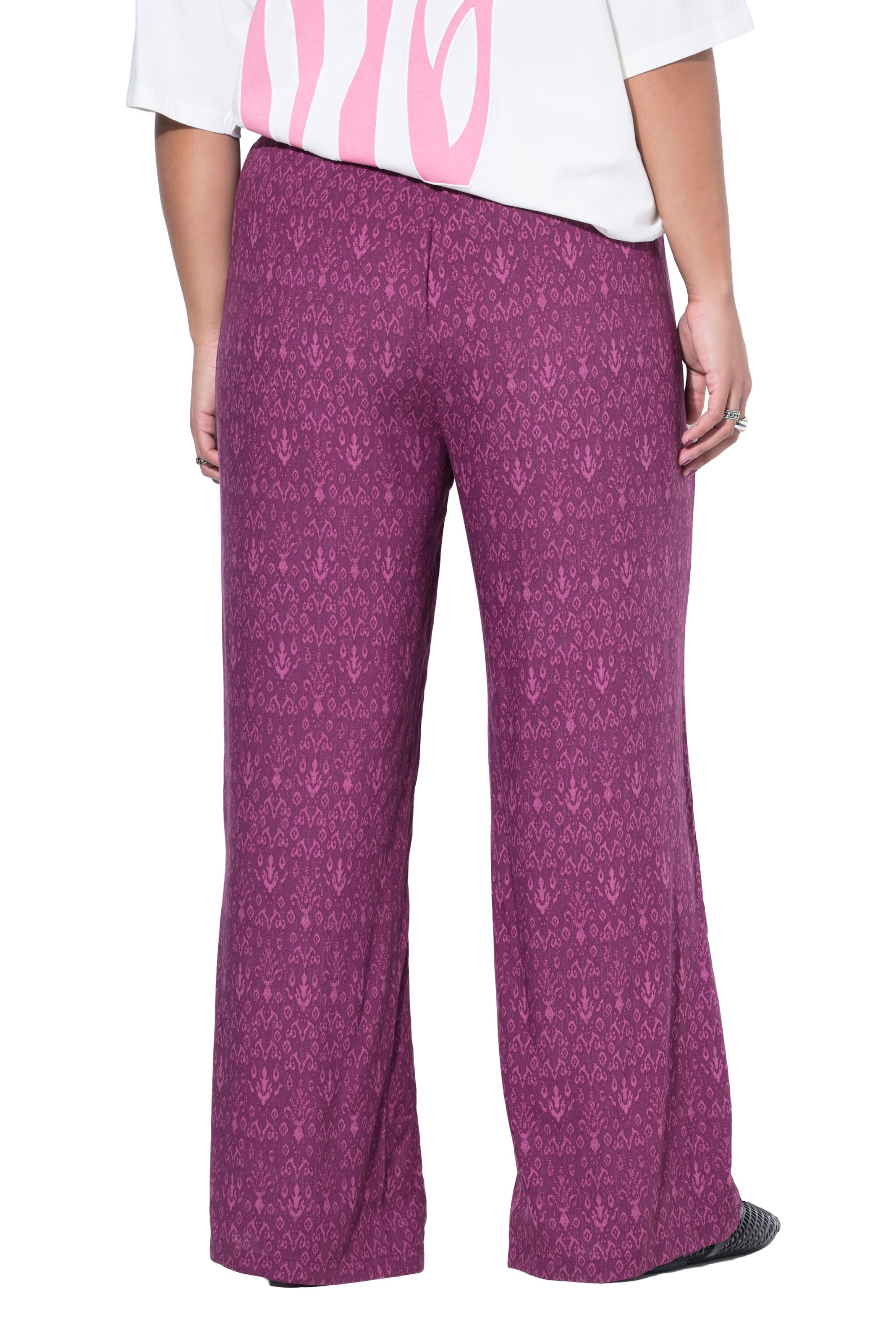 Studio Untold Wide leg Broek in Lila