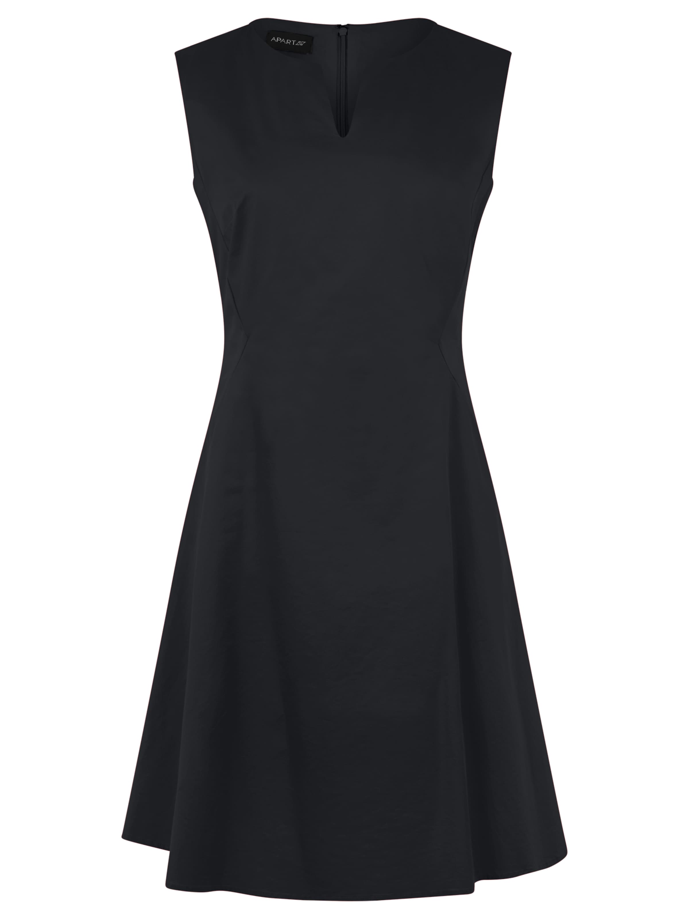 APART Kleid in Schwarz: Vorderseite
