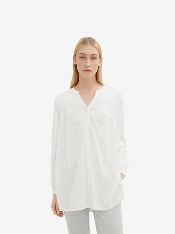 TOM TAILOR Blouse in White: front