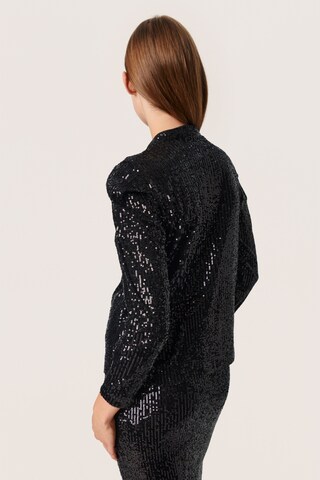 SOAKED IN LUXURY - Blusa 'Suse' en negro