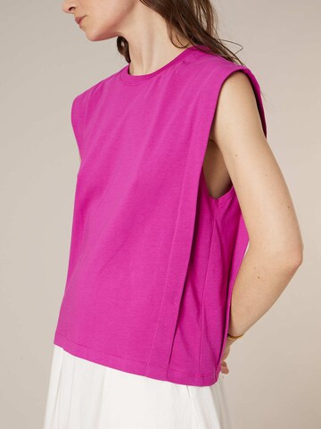 T-shirt ' OREZIA ' Deeluxe en rose