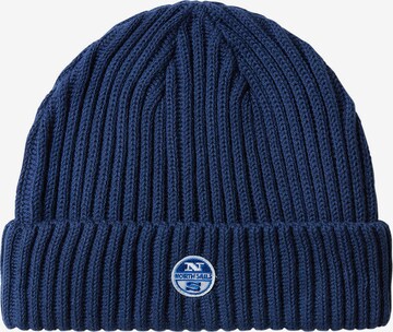 North Sails Beanie in Blue: front