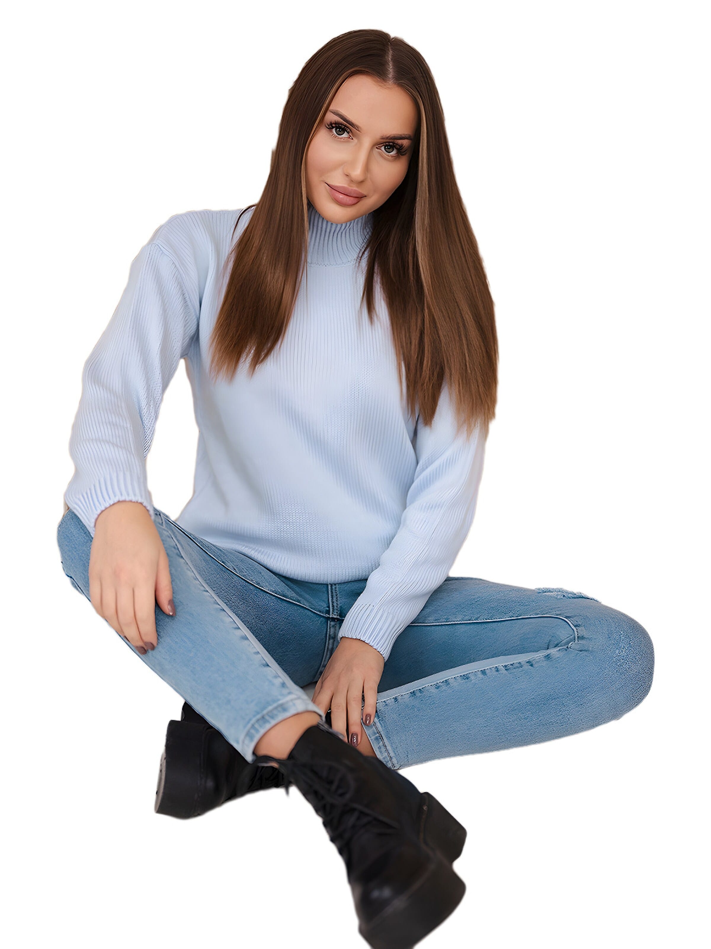 Lumera Pullover‌‌ in Blau: Vorderseite