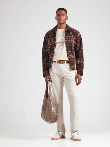 TOM TAILOR DENIM Slim fit Chino Pants in White