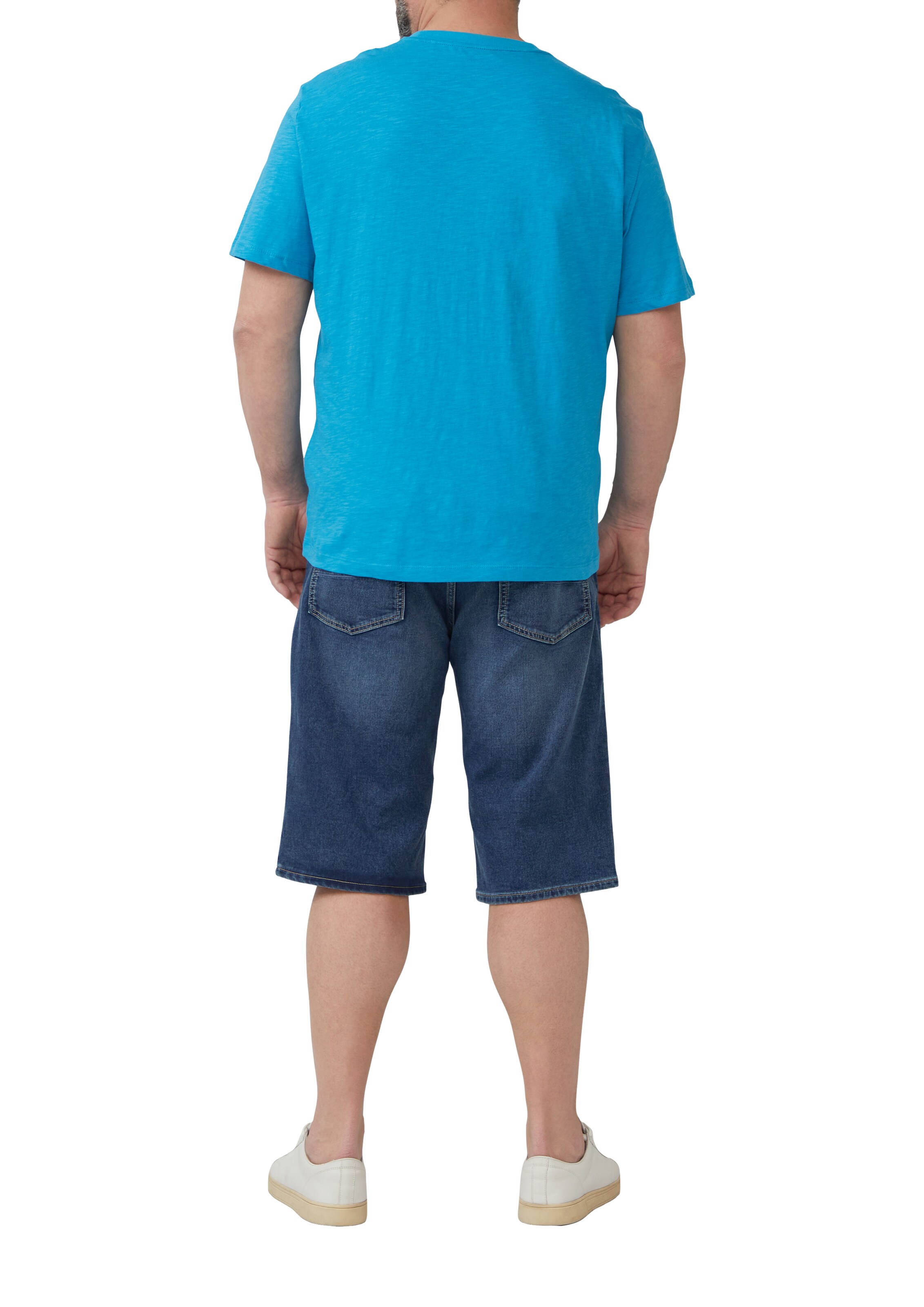 s.Oliver Men Big Sizes Shirt in Blue