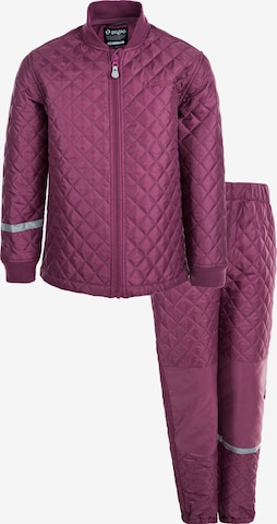 ZigZag Athletic Suit 'Tiger' in Purple: front