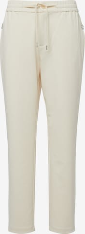 Pantaloni de la s.Oliver pe bej: față