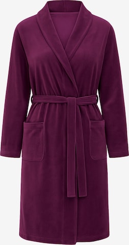 Peignoir long '5022' Vivisence en violet : devant