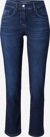 Slimfit Jeans 'SOL꞉INE' di GERRY WEBER in blu: frontale