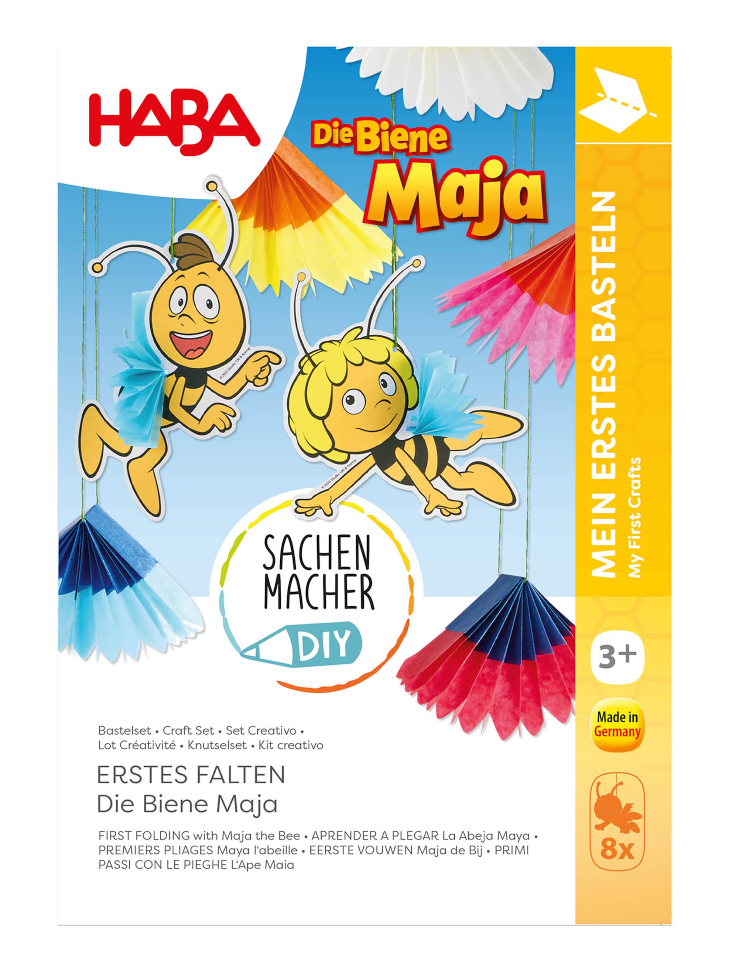HABA Handwerkartikelen ' Die Biene Maja Falten & Schneiden ' in Gemengde kleuren