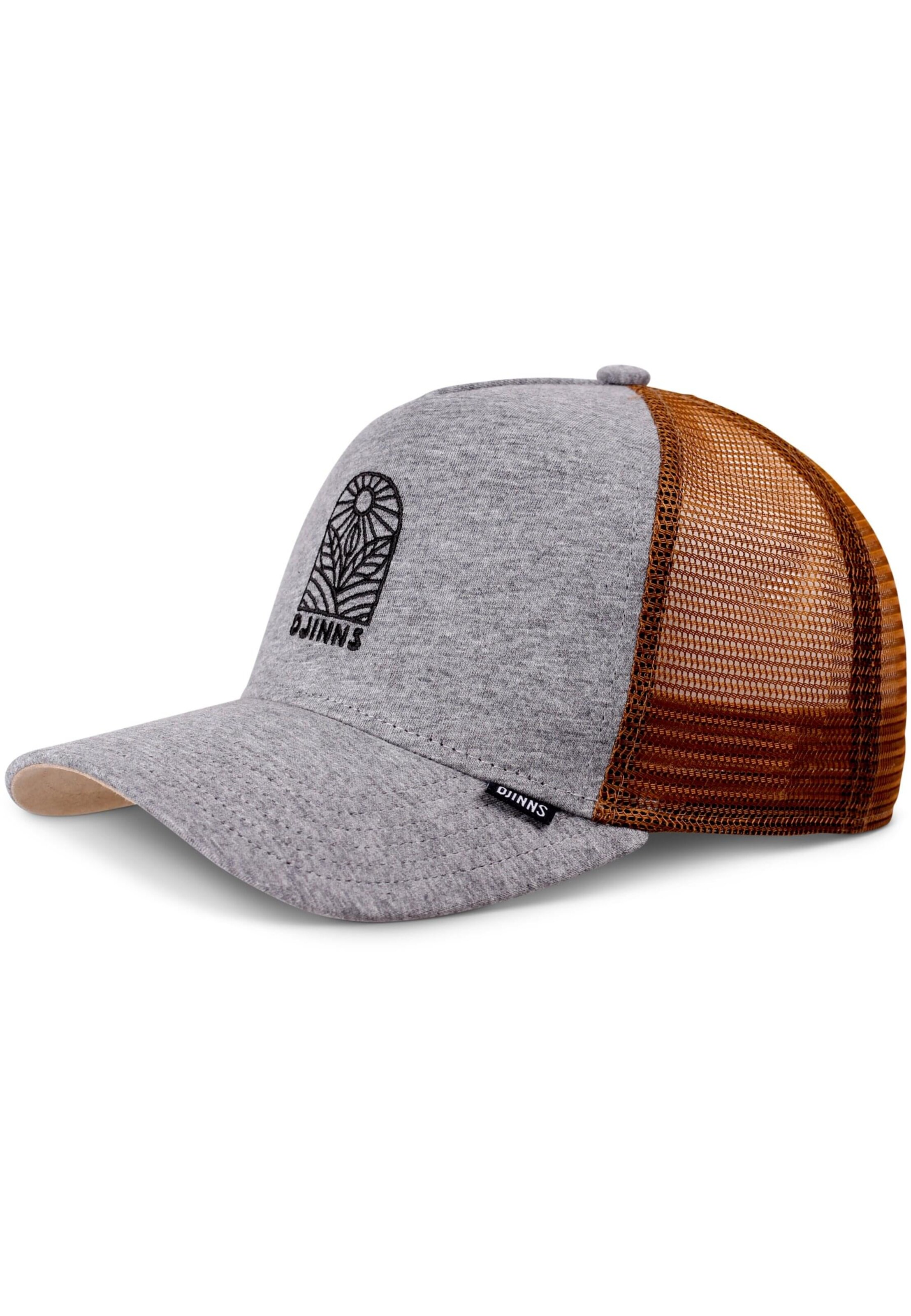 DJINNS Kšiltovka 'HFT' – šedá: přední strana
