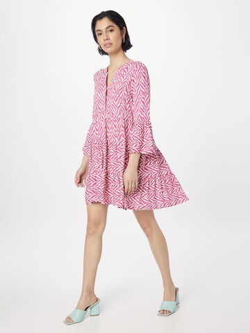 ZABAIONE Blousejurk 'Melody' in Roze: voorkant