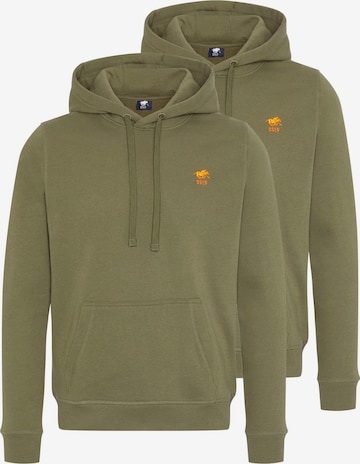 Polo Sylt Sweatshirt 'Basic' in Grün: Vorderseite