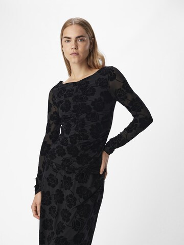 T-shirt 'Alma' OBJECT en noir : devant